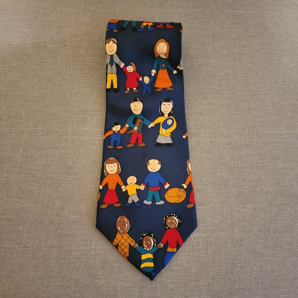 Save The Children Families Necktie Tie